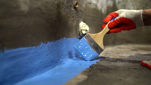 SJ Waterproofing Pros commercial waterproofing team near Packwaukee, WI